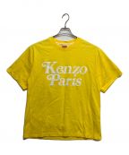 KENZOケンゾー）の古着「'KENZO by Verdy' オーバーサイズTシャツ」｜イエロー