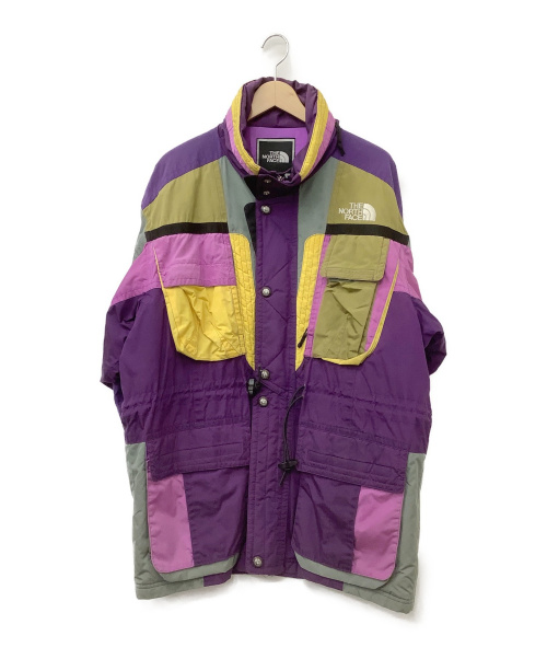 中古 古着通販 The North Face ザノースフェイス 90s スキーウェアジャケット パープル イエロー サイズ M ブランド 古着通販 トレファク公式 Trefac Fashion