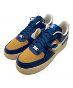 NIKE×UNDEFEATED（ナイキ×アンディフィーテッド）の古着「Air Force 1 Low SP」｜ブルー×イエロー