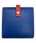 BOTTEGA VENETA（ボッテガベネタ）の古着「2つ折り財布」｜レッド×ブルー