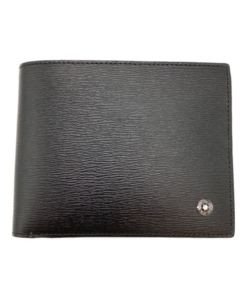 MONTBLANC（モンブラン）MONTBLANC (モンブラン) Wallet 6cc ウェストサイドウォレット ブラックの古着・服飾アイテム