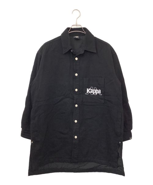 Kappa×GU（カッパ×ジーユー）Kappa×GU (カッパ×ジーユー) カバーオール ブラック サイズ:Mの古着・服飾アイテム