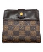 LOUIS VUITTON）の古着「ダミエ コンパクトジップ」
