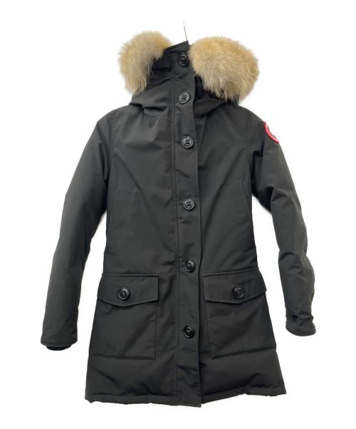 CANADA GOOSE（カナダグース）CANADA GOOSE (カナダグース) BRONTE PARKA/ダウンコート ブラック サイズ:XSの古着・服飾アイテム