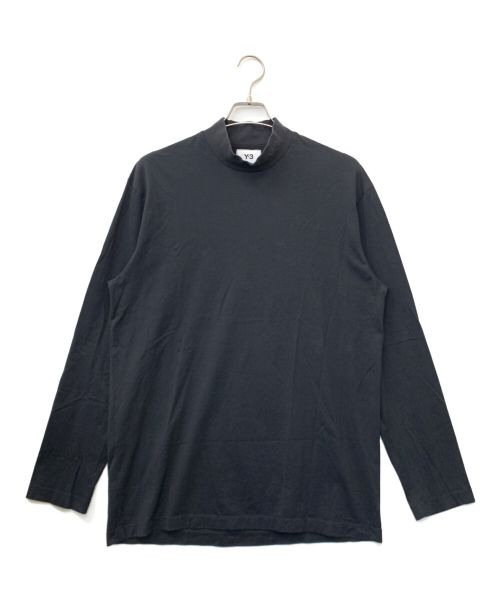 Y-3（ワイスリー）Y-3 (ワイスリー) CLASSIC MOCK NECK TEE ブラック サイズ:Lの古着・服飾アイテム