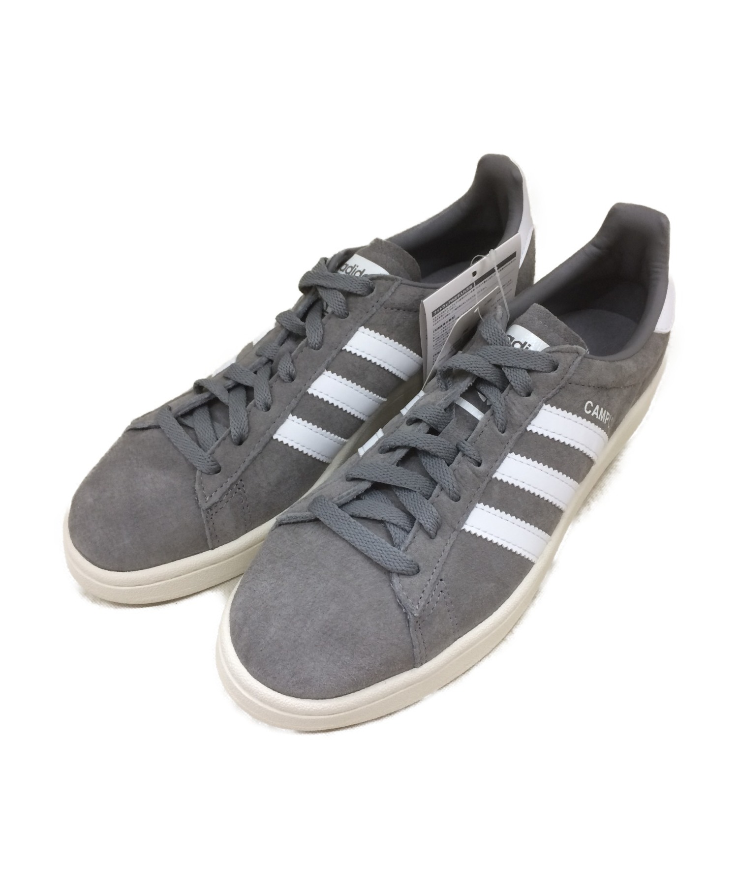 中古 古着通販 Adidas アディダス スニーカー グレー サイズ 26cm 未使用品 Campus Bz0085 ブランド 古着通販 トレファク公式 Trefac Fashion