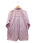 KIIT (キート) ハイカウントジップシャツ ピンク サイズ:M：3980円