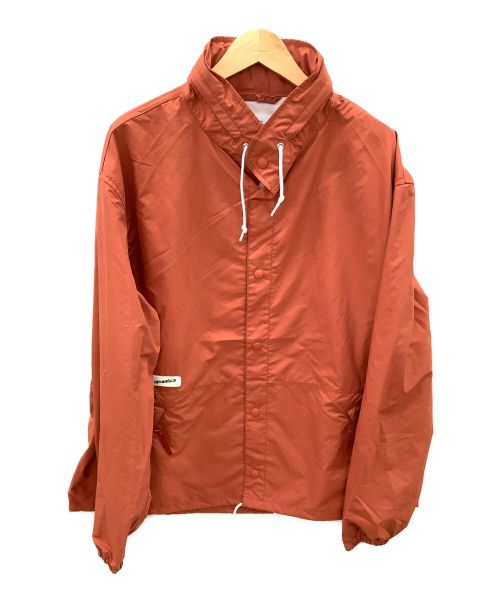 nanamica（ナナミカ）nanamica (ナナミカ) コーチジャケット オレンジ サイズ:Lサイズ 未使用品の古着・服飾アイテム