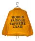 SUPREME（シュプリーム）の古着「World Famous Coaches Jacket」｜オレンジ