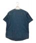 NEPENTHES (ネペンテス) ベースボールシャツ ネイビー×グリーン サイズ:L：3980円