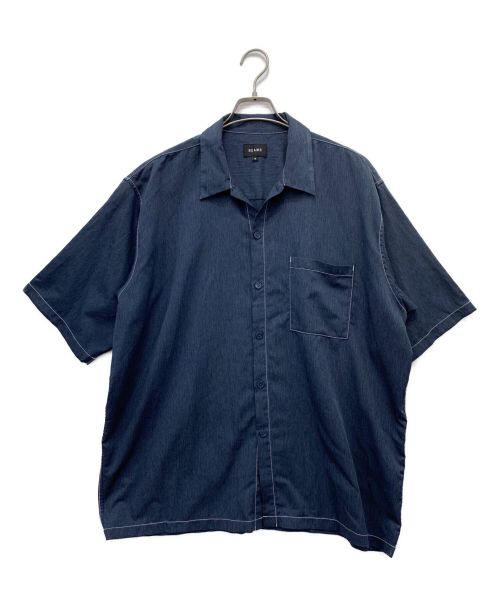 BEAMS（ビームス）BEAMS (ビームス) ステッチイージーシャツ ブルー サイズ:Mサイズの古着・服飾アイテム