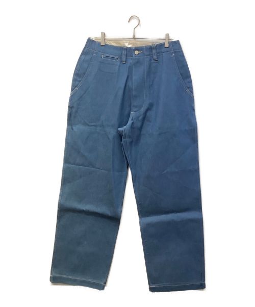 E.TAUTZ（イートーツ）E.TAUTZ (イートーツ) パンツ ブルー サイズ:W32 未使用品の古着・服飾アイテム
