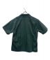 Schott (ショット) TC ストライプ ワークシャツ グリーン×ホワイト サイズ:Lサイズ 未使用品：6000円