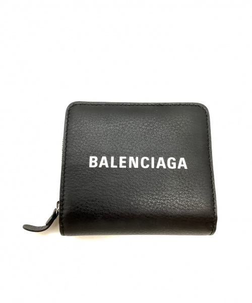 BALENCIAGA（バレンシアガ）BALENCIAGA (バレンシアガ) 2つ折り財布 ブラック 490618・1000 Y・584046の古着・服飾アイテム