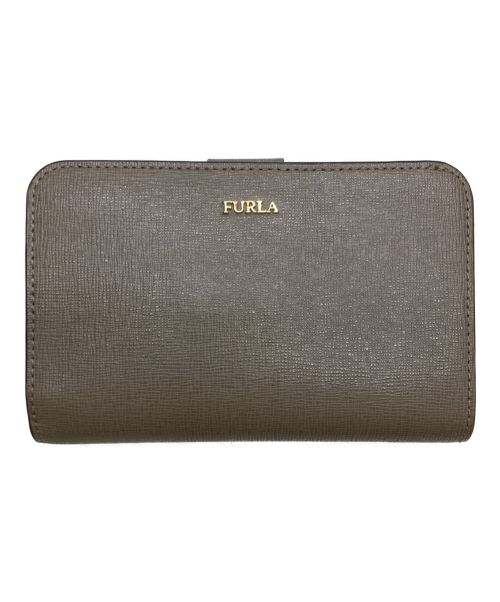 FURLA（フルラ）FURLA (フルラ) 2つ折り財布 グレージュの古着・服飾アイテム
