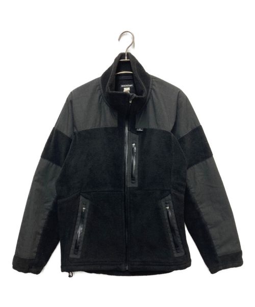 YAECA（ヤエカ）YAECA (ヤエカ) フリースジャケット ブラック サイズ:Sの古着・服飾アイテム