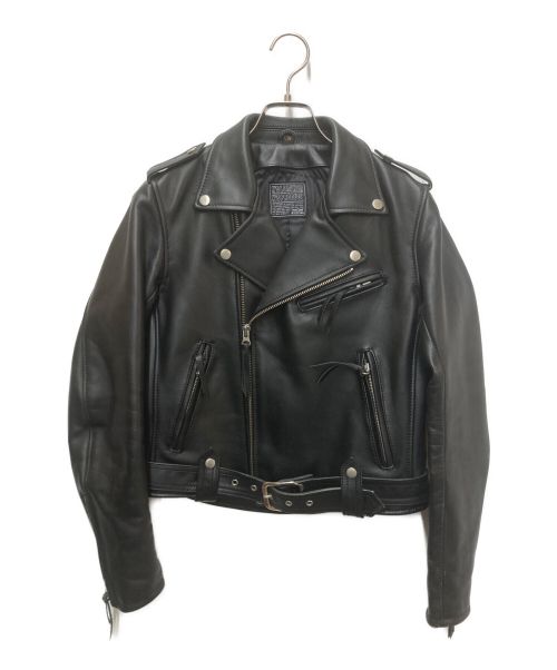 KADOYA（カドヤ）KADOYA (カドヤ) ライダースジャケット ブラック サイズ:LWの古着・服飾アイテム