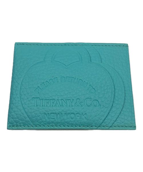 TIFFANY & Co.（ティファニー）TIFFANY & Co. (ティファニー) カードケース ブルーの古着・服飾アイテム