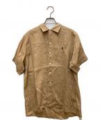 POLO RALPH LAURENポロ・ラルフローレン）の古着「リネン半袖シャツ」｜ベージュ