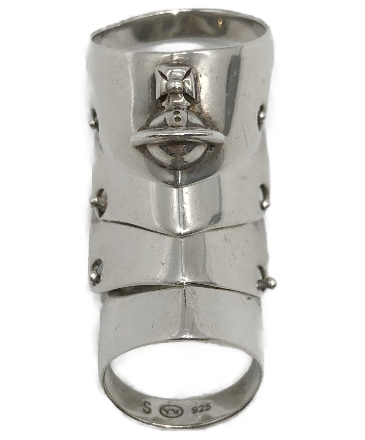 中古 古着通販 Vivienne Westwood ヴィヴィアンウエストウッド アーマーリング Silver925 ブランド 古着通販 トレファク公式 Trefac Fashion