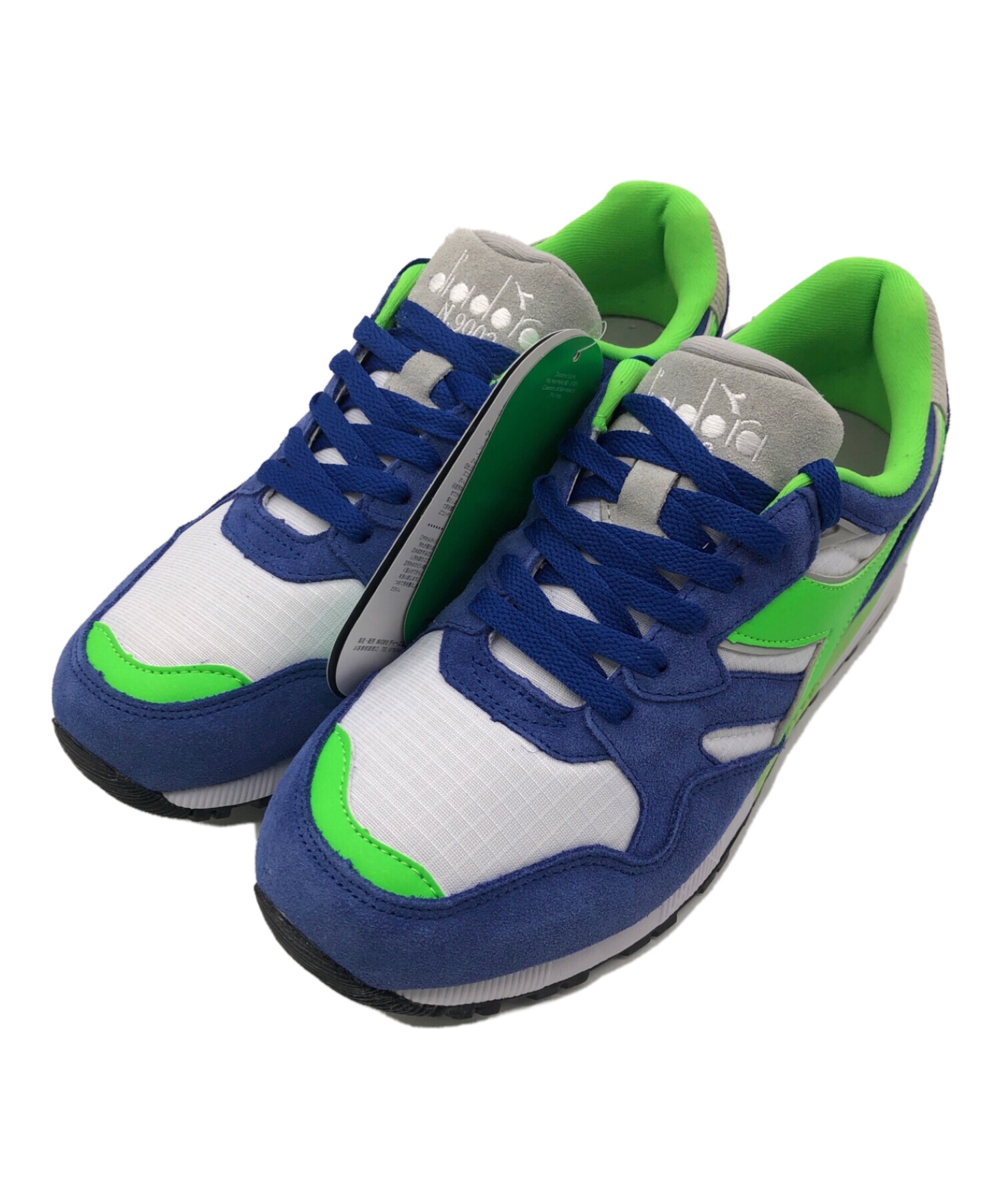 中古 古着通販 Diadora ディアドラ スニーカー グリーン ブルー サイズ 27 5 ブランド 古着通販 トレファク公式 Trefac Fashion