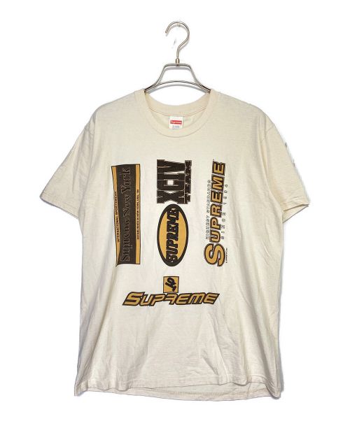 SUPREME（シュプリーム）SUPREME (シュプリーム) multi logo T-shirts ベージュ サイズ:Ｍの古着・服飾アイテム