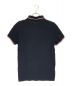 MONCLER (モンクレール) ポロシャツ ブラック サイズ:S：6800円