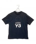 Y-3ワイスリー）の古着「Y-3 Stacked Logo Tee」｜ブラック