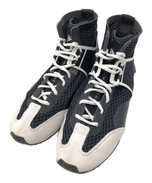 adidas（アディダス）adidas (アディダス) STELLA McCARTNEY (ステラマッカートニー) Boxing Shoes ブラック×ホワイト サイズ:24の古着・服飾アイテム