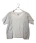 MM6 Maison Margiela（エムエムシックス メゾンマルジェラ）の古着「切替VネックTシャツ」｜ホワイト