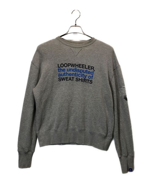 LOOPWHEELER（ループウィラー）LOOPWHEELER (ループウィーラー) LOOPWHEELER スウェットシャツ グレー サイズ:Lの古着・服飾アイテム