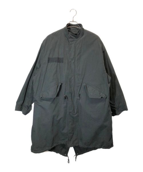 coen（コーエン）coen (コーエン) ビッグシルエット3WAYモッズコート ブラック サイズ:Lの古着・服飾アイテム