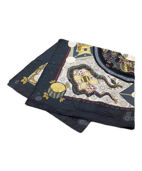 HERMES（エルメス）HERMES (エルメス) シルクスカーフ マルチカラー サイズ:90×90cmの古着・服飾アイテム