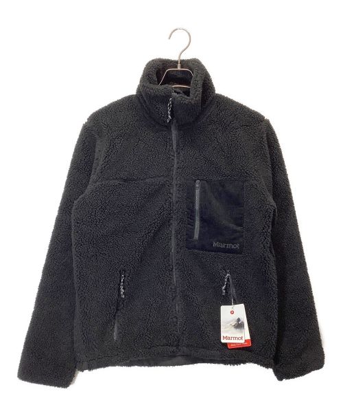 MARMOT（マーモット）MARMOT (マーモット) シープフリースジャケット ブラック サイズ:L 未使用品の古着・服飾アイテム