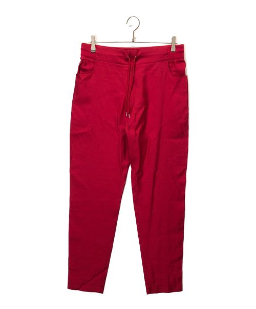 LACOSTE（ラコステ）LACOSTE (ラコステ) シティジョギングパンツ レッド サイズ:38 未使用品の古着・服飾アイテム