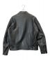mo-lawz (モローズ) ライダースジャケット ブラック サイズ:3Ｌ：7800円