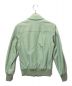 DOLCE & GABBANA (ドルチェ＆ガッバーナ) レザージャケット 黄緑 サイズ:44：14800円