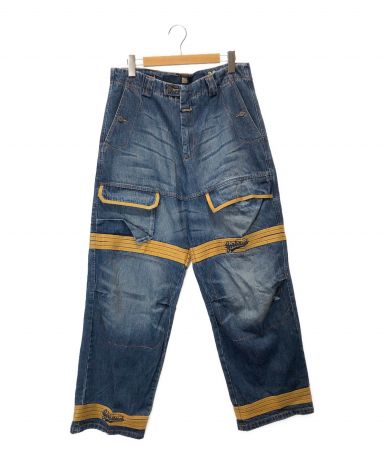 MARITHE FRANCIOS GIRBAUD デニム シャトルパンツ W36