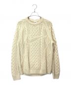 NIKEナイキ）の古着「AS M NL CABLE KNIT SWEATER LS」｜ベージュ