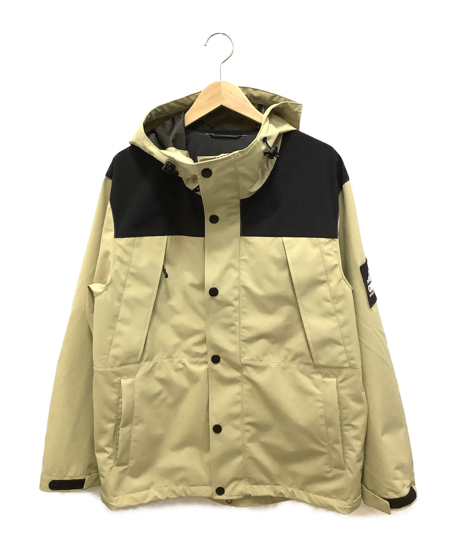 中古 古着通販 Camp7 キャンプセブン シンパテックスマウンテンパーカー ベージュブラック サイズ L 未使用品 春秋物 ブランド 古着通販 トレファク公式 Trefac Fashion