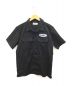 X-LARGE（エクストララージ）の古着「半袖ワークシャツ」｜ブラック