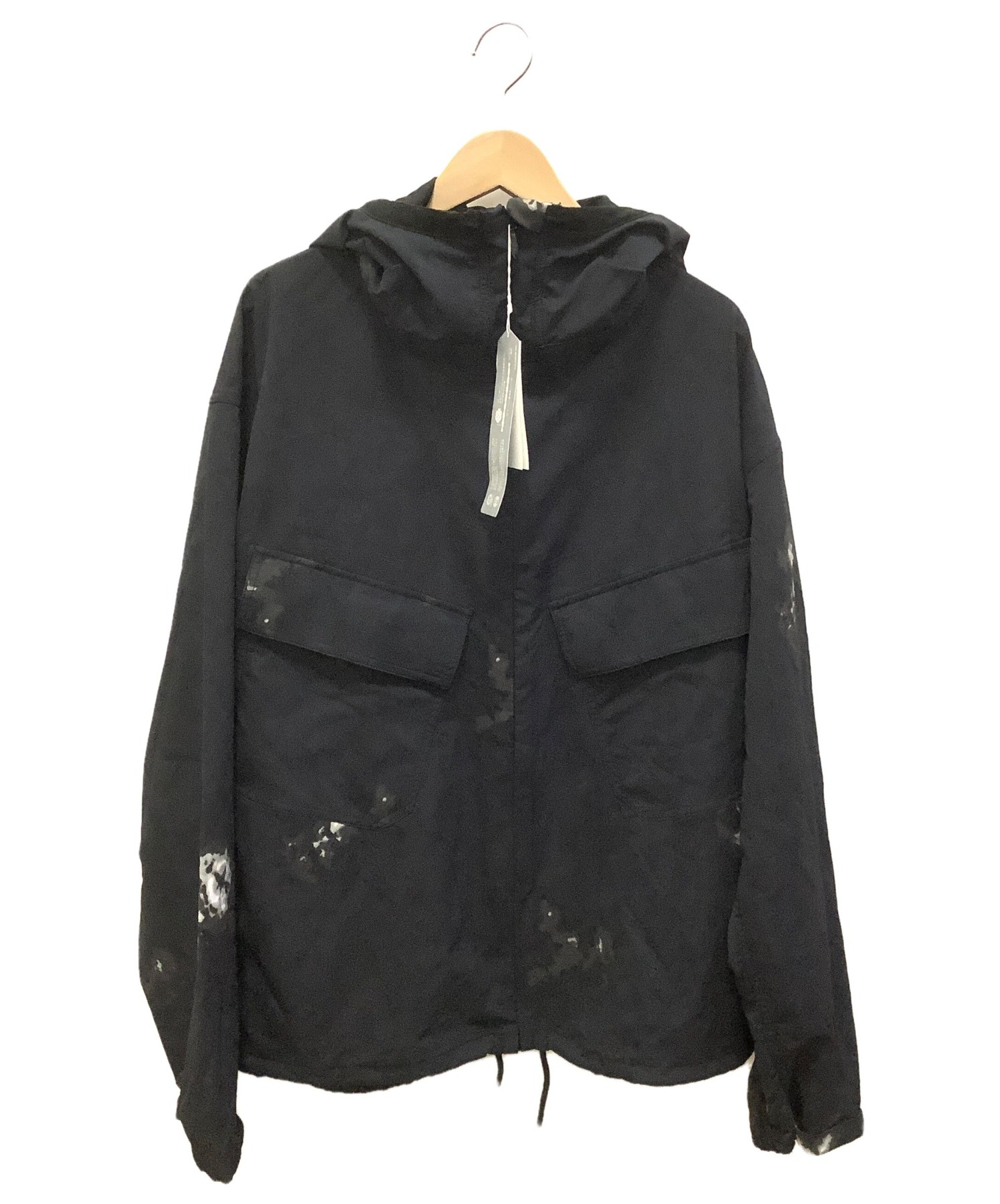 【中古・古着通販】nanamica (ナナミカ) フーデッドジャケット ブラック サイズ:M 未使用品｜ブランド・古着通販 トレファク公式