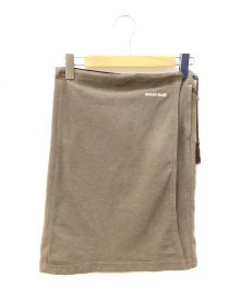 mont-bell（モンベル）の古着「シャミースラップスカート」｜ブラウン