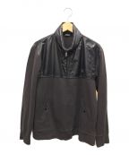 BURBERRY BLACK LABEL（）の古着「ジップアップジャケット」｜ブラック