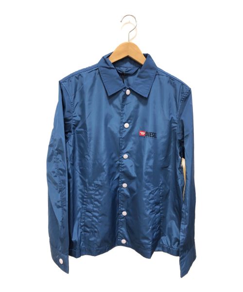 DIESEL（ディーゼル）DIESEL (ディーゼル) コーチジャケット ブルー サイズ:S 未使用品の古着・服飾アイテム