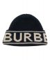 BURBERRY LONDON ENGLAND（バーバリー ロンドン イングランド）の古着「カシミヤニット帽」｜ブラック