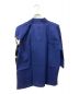 SOU・SOU (ソウソウ) 着物襟カットソー ブルー×ブラック サイズ:L：5800円