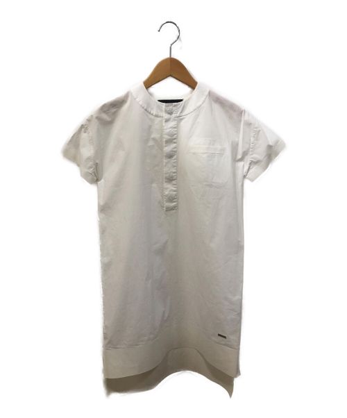 DSQUARED2（ディースクエアード）DSQUARED2 (ディースクエアード) ロングシャツ ホワイト サイズ:38の古着・服飾アイテム