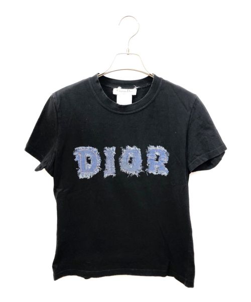 Christian Dior（クリスチャン ディオール）Christian Dior (クリスチャン ディオール) 半袖カットソー ブラック サイズ:ＵＳＡ１０の古着・服飾アイテム