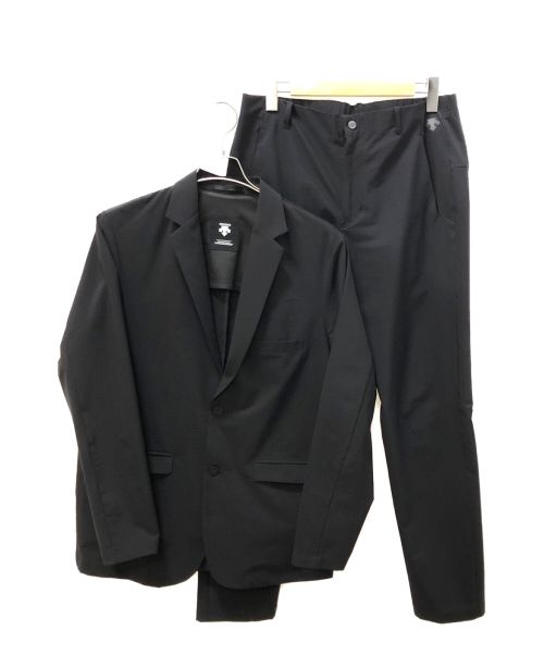 DESCENTE（デサント）DESCENTE (デサント) セットアップ ブラック サイズ:Lの古着・服飾アイテム